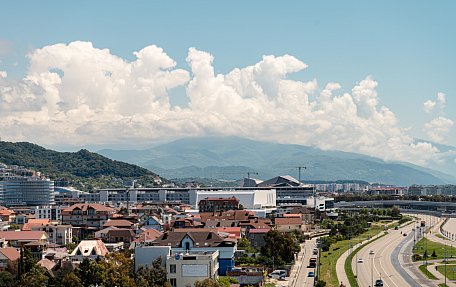 Люкс с панорамным видом на море (большой балкон)
