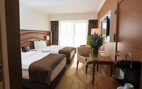 Стандарт с видом на море (2 отдельные кровати)