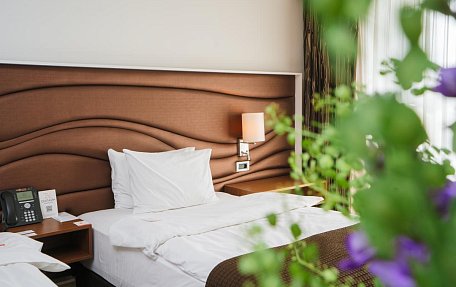 Стандарт с видом на море (2 отдельные кровати)