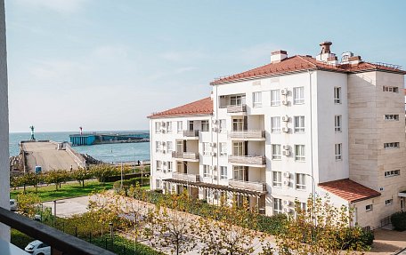 Апартаменты с 1 спальней с видом на море