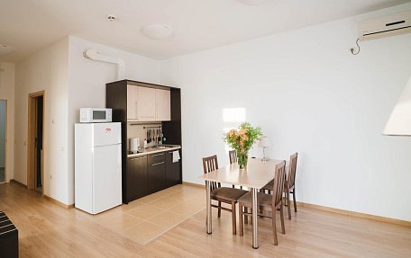 Апартаменты с кухней с 1 спальней