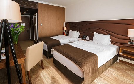 Стандарт с видом на море (2 отдельные кровати)