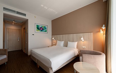 Стандарт с большой кроватью с видом на море